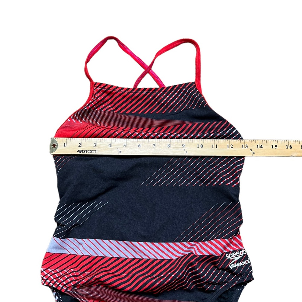 Speedo Endurance+ Women's The Fast Way Crossback One Piece Swimsuit - Picture 11 of 11